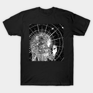 Gravitational Pull Of The Sun | Visionary Art T-Shirt